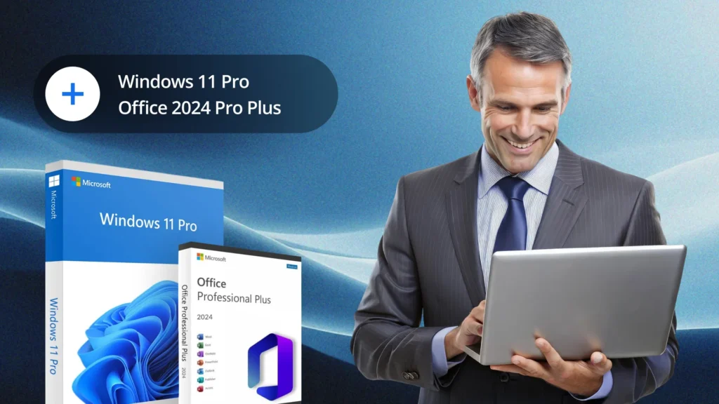 Windows 11 Pro et Office 2024 Pro Plus – licence logicielle numérique pour entreprises et particuliers